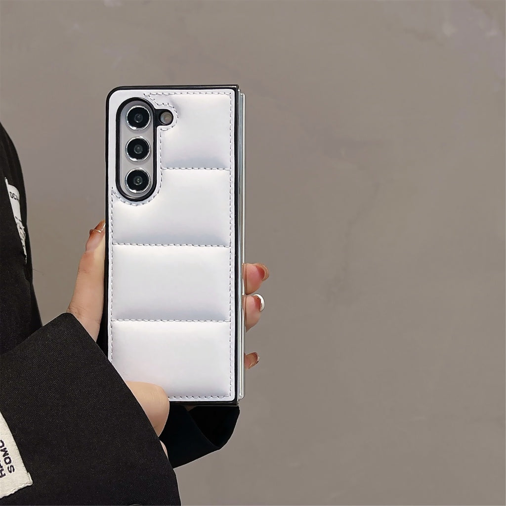Fashion minimalist style folding phone back cover for Samsung Galaxy Z